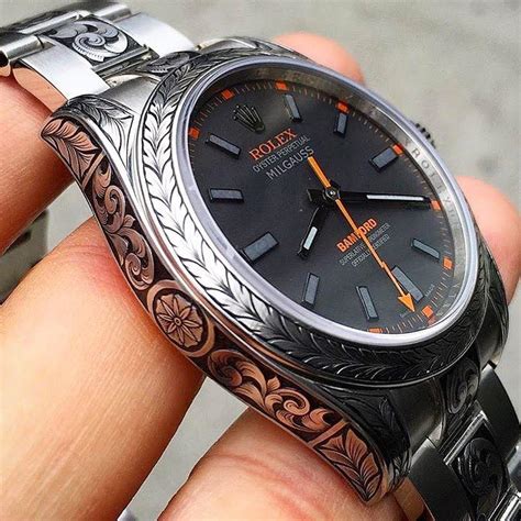 rolex watch engraved